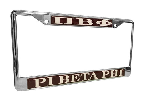 Pi Beta Phi License Plate Frame