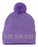 Sigma Sigma Sigma Sorority Beanie With Pom Pom