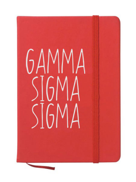 Gamma Sigma Sigma Mountain Notebook