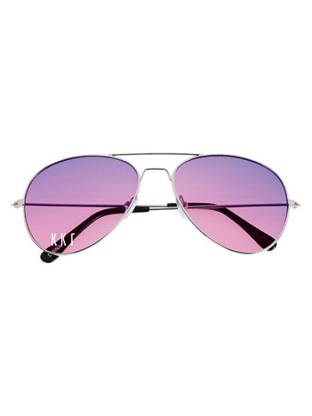 Kappa Kappa Gamma Ocean Gradient OZ Letter Sunglasses