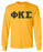 Default Long Sleeve Greek Lettered Tee