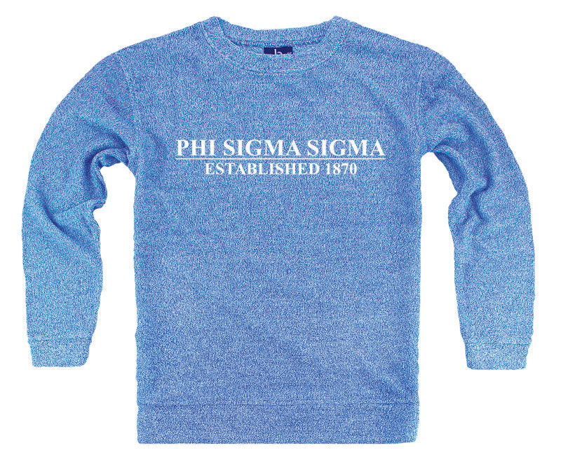 Phi Sigma Sigma Year Established Cozy Sweater