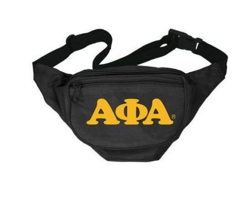 Alpha Phi Alpha Letters Layered Fanny Pack