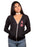 Alpha Phi Unisex Triblend Lightweight Hoodie with Sewn-On Letters