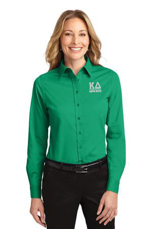 kappa dress shirt Kappa Button-Up Shirt - Cotton Poplin