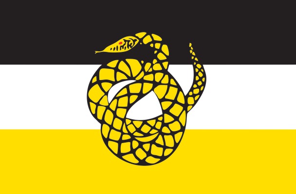 Sigma Nu Fraternity Flag Sticker