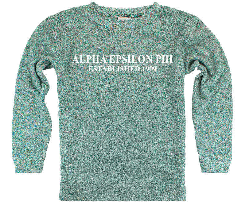 Alpha Epsilon Phi Year Established Cozy Sweater