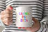Gamma Phi Beta Coffee Mug with Rainbows