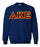 Delta Kappa Epsilon Classic Colors Sewn-On Letter Crewneck