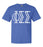 Phi Sigma Sigma Comfort Colors Greek Letter Sorority T-Shirt