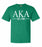 Alpha Kappa Alpha Comfort Colors Established Sorority T-Shirt
