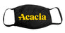 Acacia Face Mask With Big Greek Letters