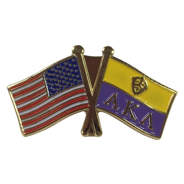 Alpha Kappa Lambda USA / Fraternity Flag Pin