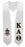 Kappa Alpha Theta Super Crest Graduation Stole