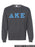 Delta Kappa Epsilon Crewneck Letters Sweatshirt