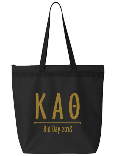 Kappa Alpha Theta Oz Letters Event Tote Bag