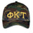 Phi Kappa Tau Letters Embroidered Camouflage Hat