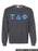 Tau Delta Phi Crewneck Letters Sweatshirt