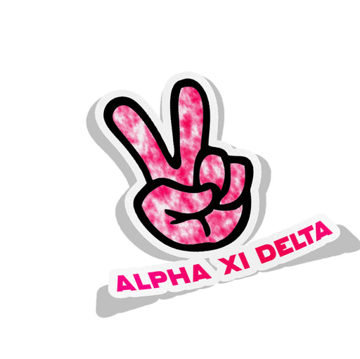 Alpha Xi Delta Peace Sorority Decal