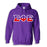 Sigma Phi Epsilon Two Toned Lettered Hooded Sweatshirt