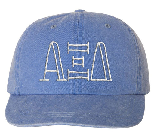Alpha Xi Delta Sorority Greek Carson Embroidered Hat