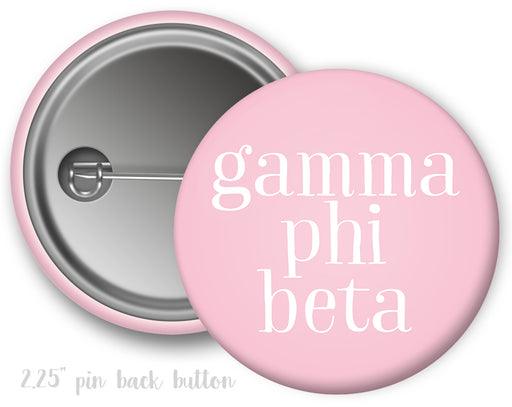 Gamma Phi Beta Simple Text Button