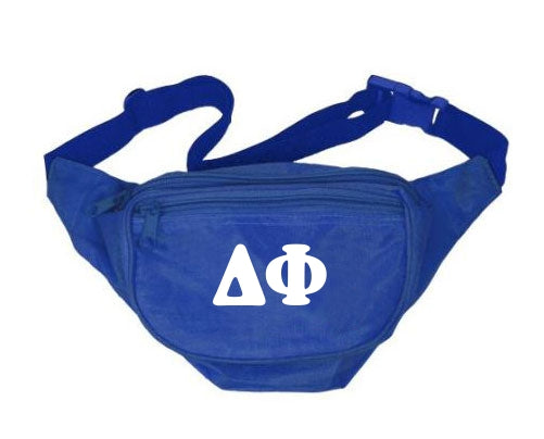Delta Phi Fanny Pack Letters Layered Fanny Pack