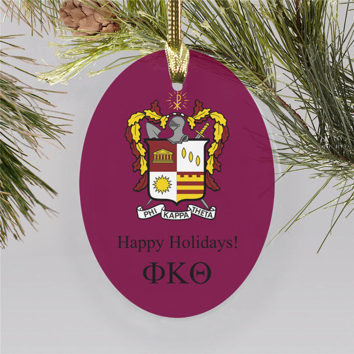 Phi Kappa Theta Color Crest Ornament