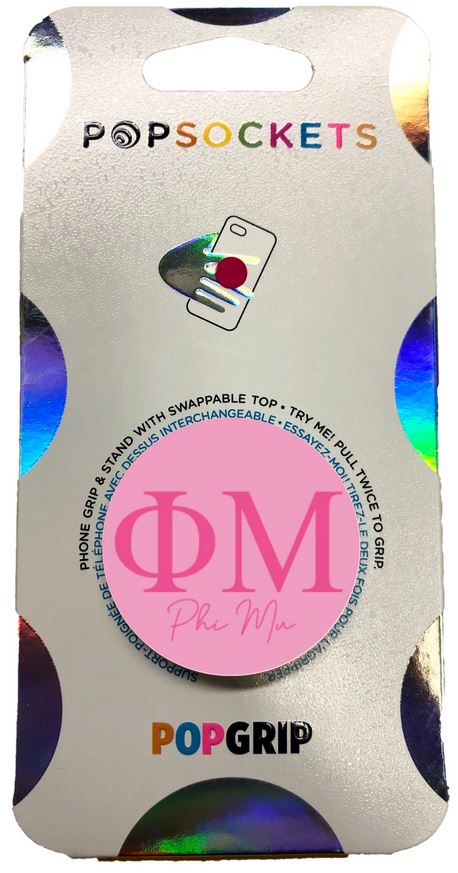 Phi Mu 2-Color PopSocket