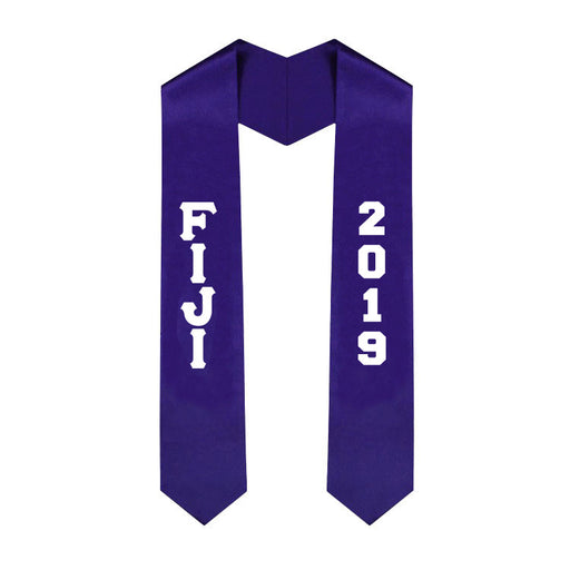 Phi Gamma Delta Vertical Grad Stole with Letters & Year