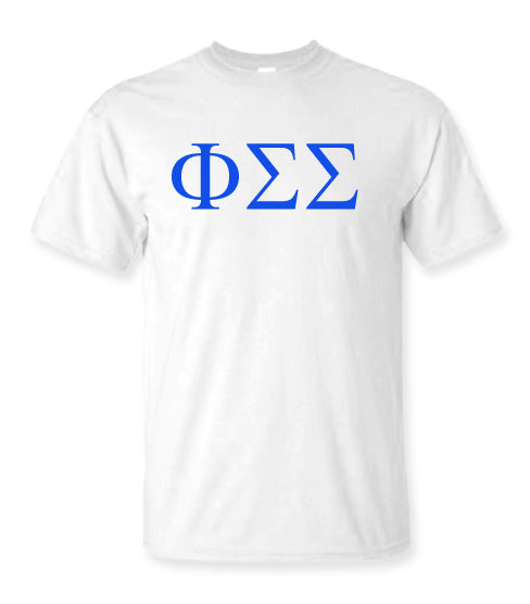 Phi Sigma Sigma Letter T-Shirt