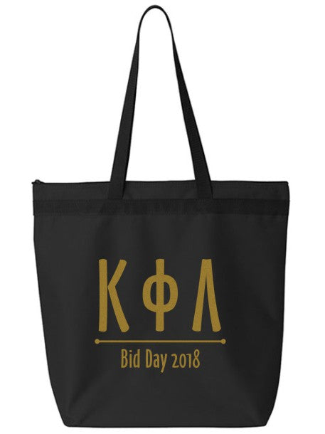 Kappa Phi Lambda Oz Letters Event Tote Bag