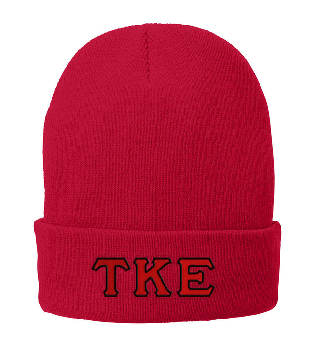 Tau Kappa Epsilon Lettered Knit Cap