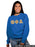 Theta Phi Alpha Classic Colors Sewn-On Letter Crewneck