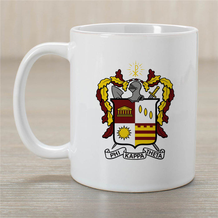 Phi Kappa Theta Crest Coffee Mug