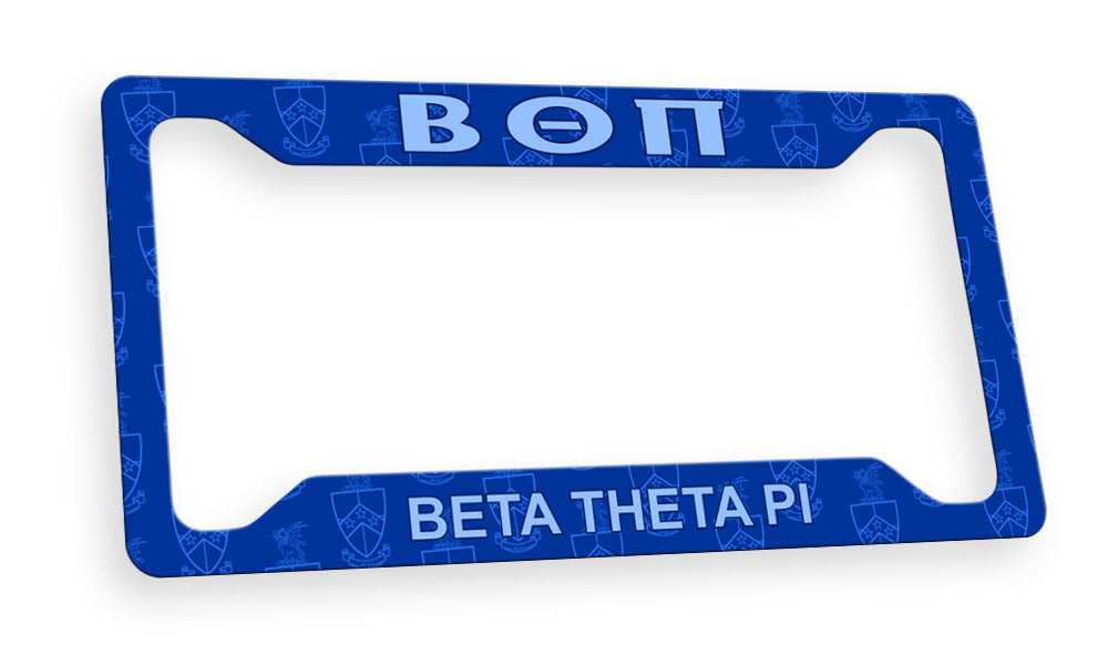Beta Theta Pi New License Plate Frame