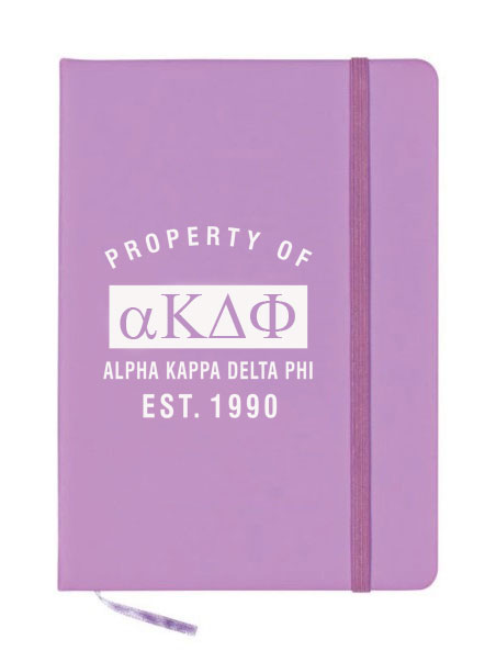 Alpha Kappa Delta Phi Property of Notebook