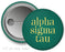 Alpha Sigma Tau Simple Text Button