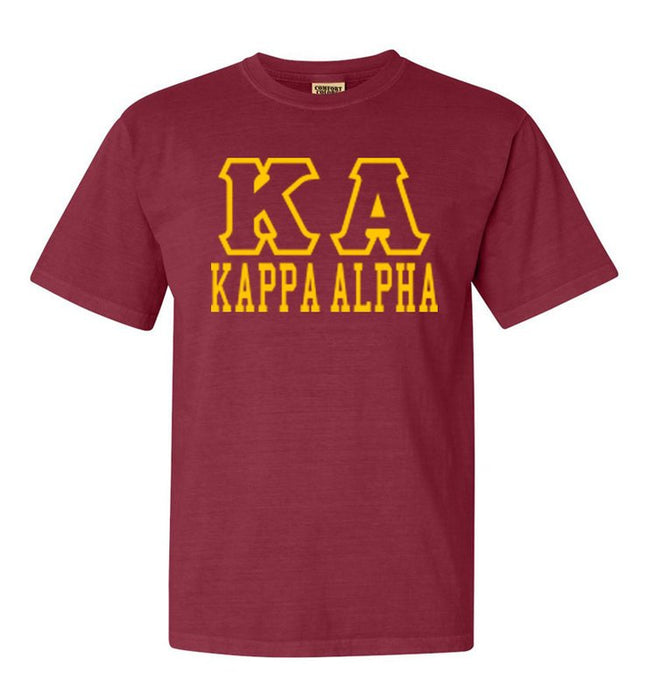 Custom Comfort Colors Greek T-Shirt