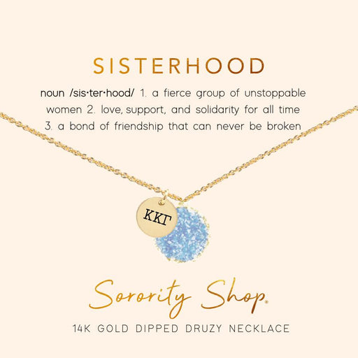 Jewelry Sisterhood Druzy Necklace