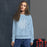 Alpha Omicron Pi Crest Crew Neck Sweatshirt Alpha Omicron Pi Crest Crew Neck Sweatshirt