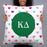 Kappa Delta Hearts Basic Pillow Kappa Delta Hearts Basic Pillow