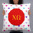 Chi Omega Hearts Basic Pillow Chi Omega Hearts Basic Pillow
