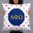 Alpha Phi Omega Hearts Basic Pillow Alpha Phi Omega Hearts Basic Pillow