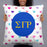 Sigma Gamma Rho Hearts Basic Pillow Sigma Gamma Rho Hearts Basic Pillow