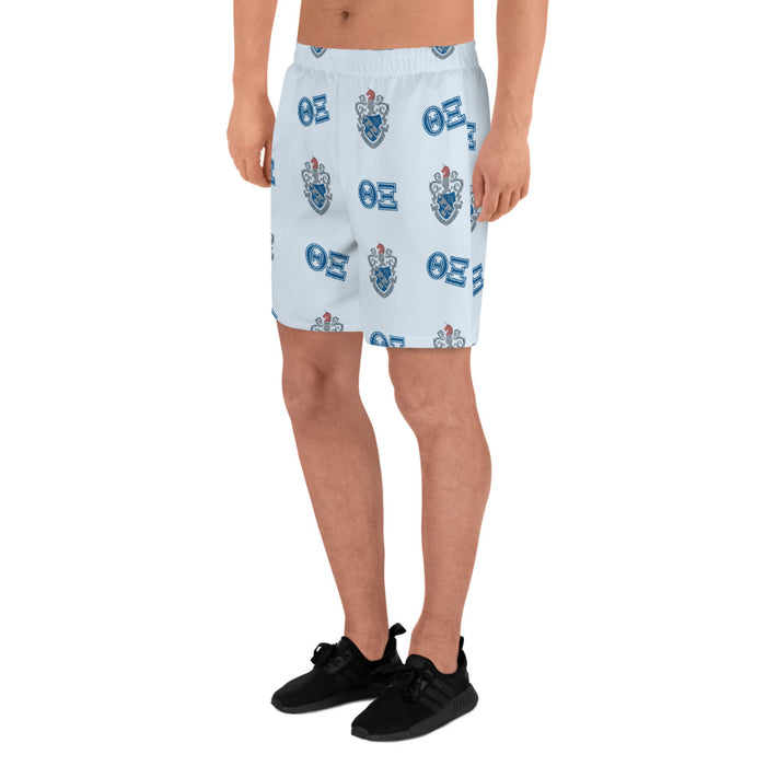 Theta Xi Men's Athletic Long Shorts Theta Xi Men's Athletic Long Shorts