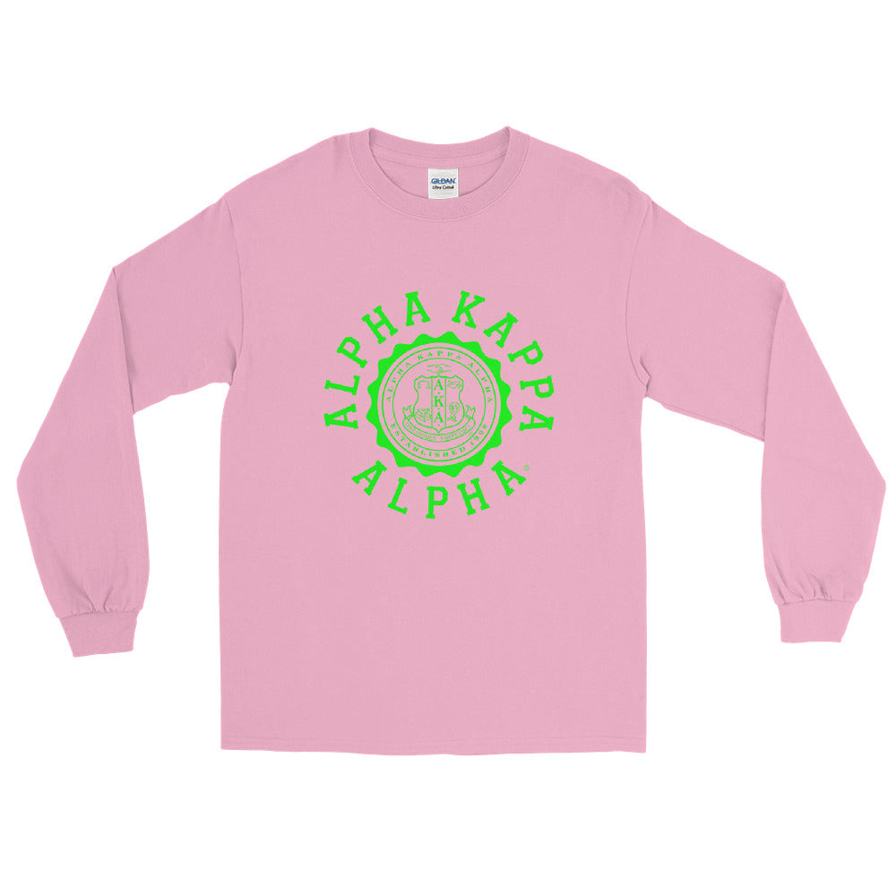 Alpha Kappa Alpha Crest Long Sleeve Shirt Alpha Kappa Alpha Crest Long Sleeve Shirt