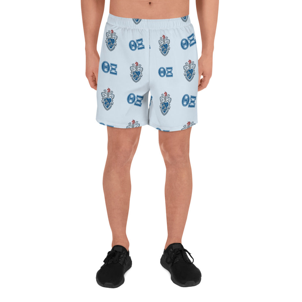 Theta Xi Men's Athletic Long Shorts Theta Xi Men's Athletic Long Shorts