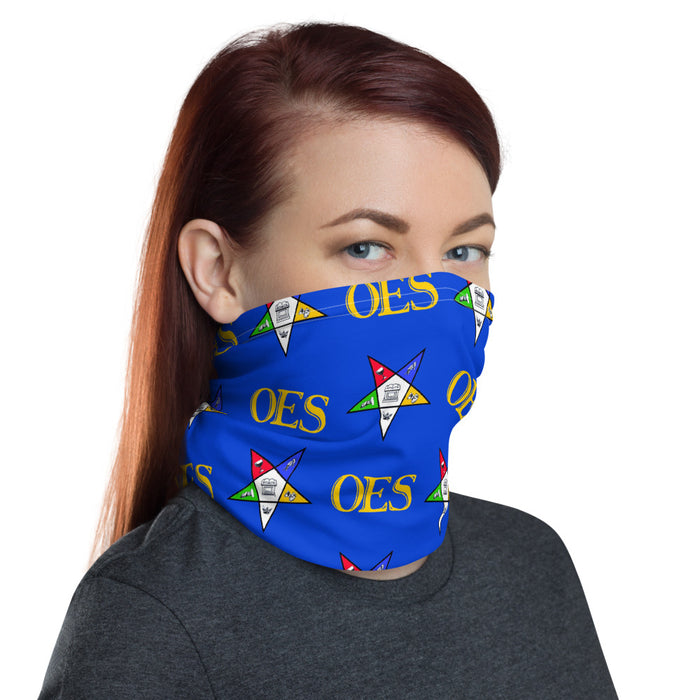 Oes Order Of Eastern Star Neck Gaiter OES Order Of Eastern Star Neck Gaiter