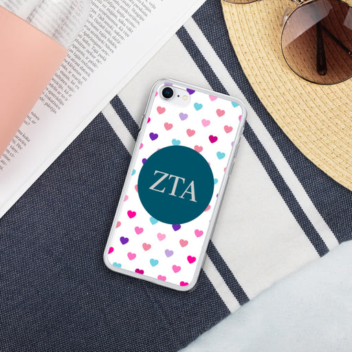 Kappa Kappa Gamma Zeta Tau Alpha Liquid Glitter Phone Case